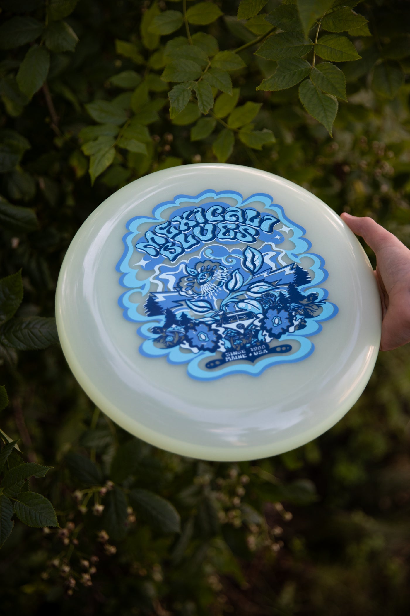 Mexicali Strange Trip Glow Frisbee