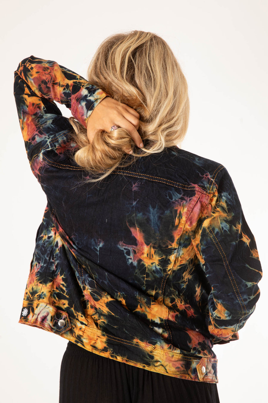 Mexicali Tie Dye Denim Jacket