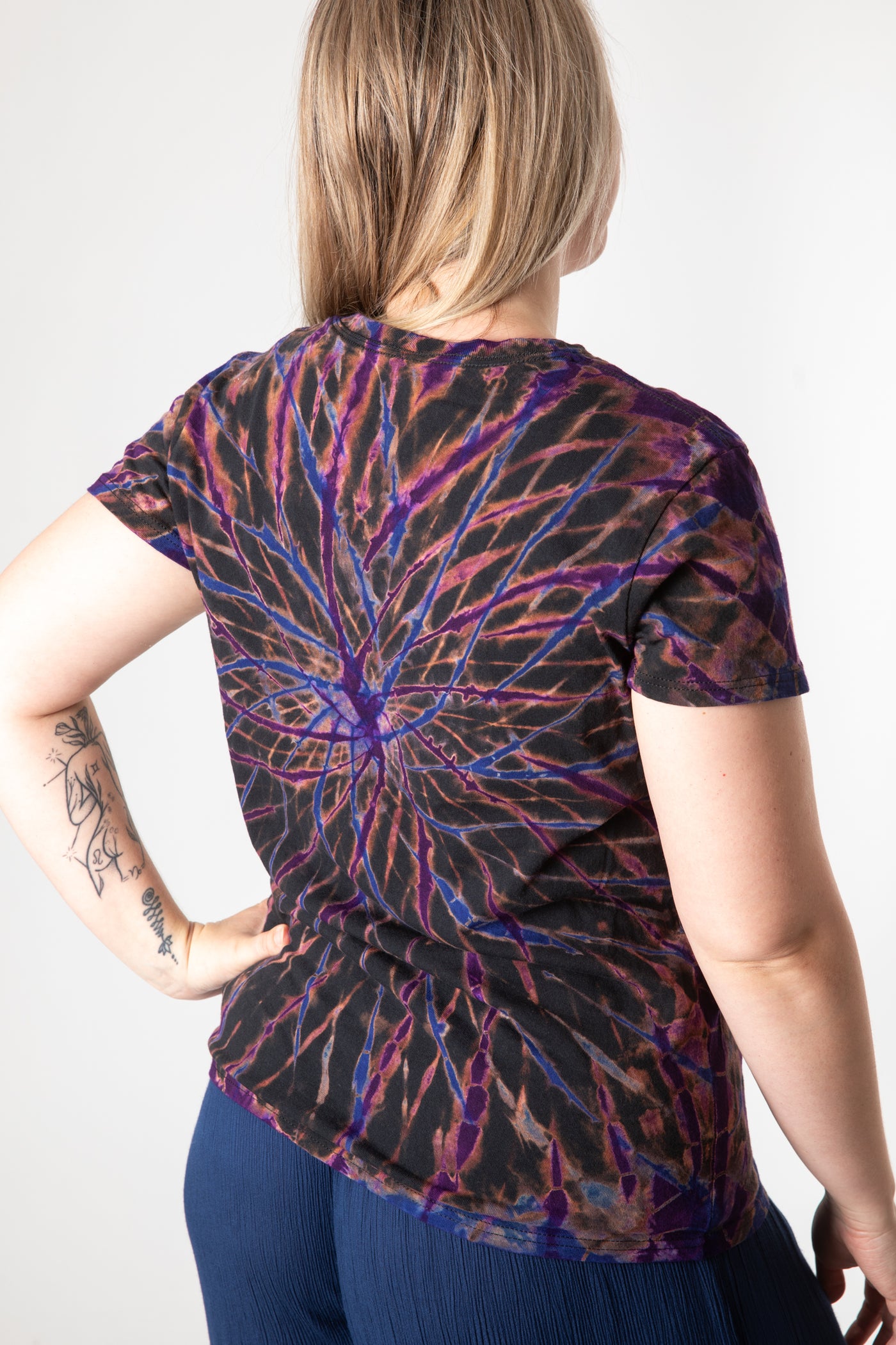 Oracle V-Neck Tie Dye T-Shirt