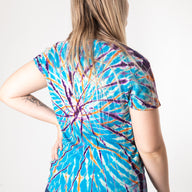 Oracle V-Neck Tie Dye T-Shirt