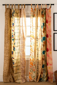 Recycled silk curtains in Jack Straw