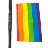 Pelangi Rainbow Flag with Telescoping Pole