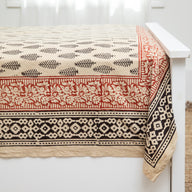 Provincial Block Print Queen Tapestry