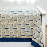 Provincial Block Print Queen Tapestry