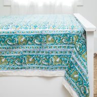 Provincial Block Print Queen Tapestry