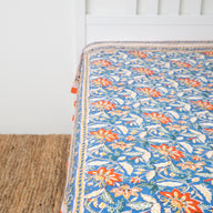 Provincial Block Print Queen Tapestry