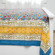 Provincial Block Print Queen Tapestry