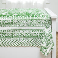 Provincial Block Print Queen Tapestry