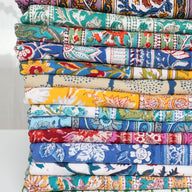 Provincial Block Print Queen Tapestry