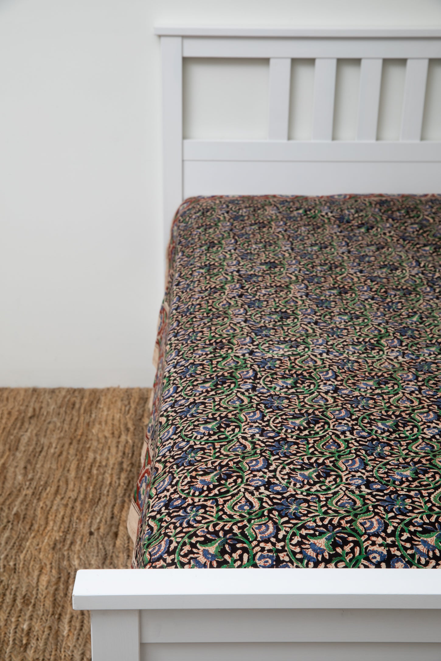 Provincial Block Print Queen Tapestry