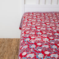 Provincial Block Print Queen Tapestry