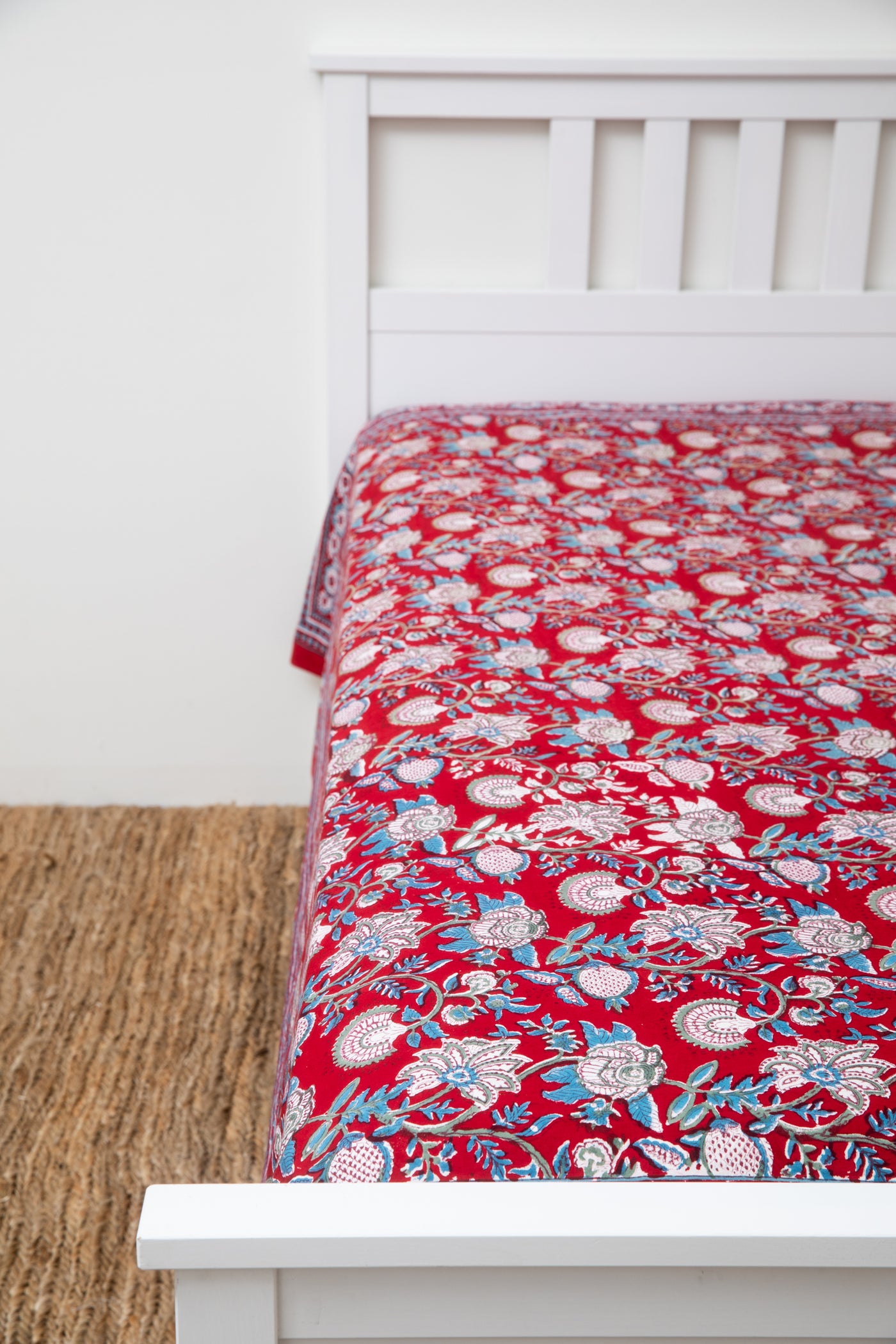 Provincial Block Print Queen Tapestry