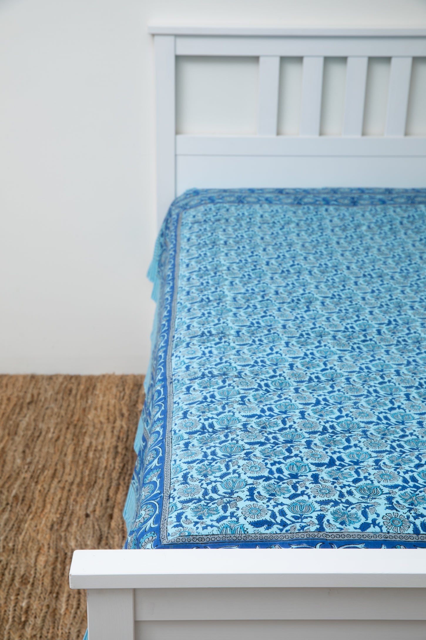 Provincial Block Print Queen Tapestry