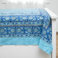 Provincial Block Print Queen Tapestry