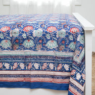 Provincial Block Print Queen Tapestry
