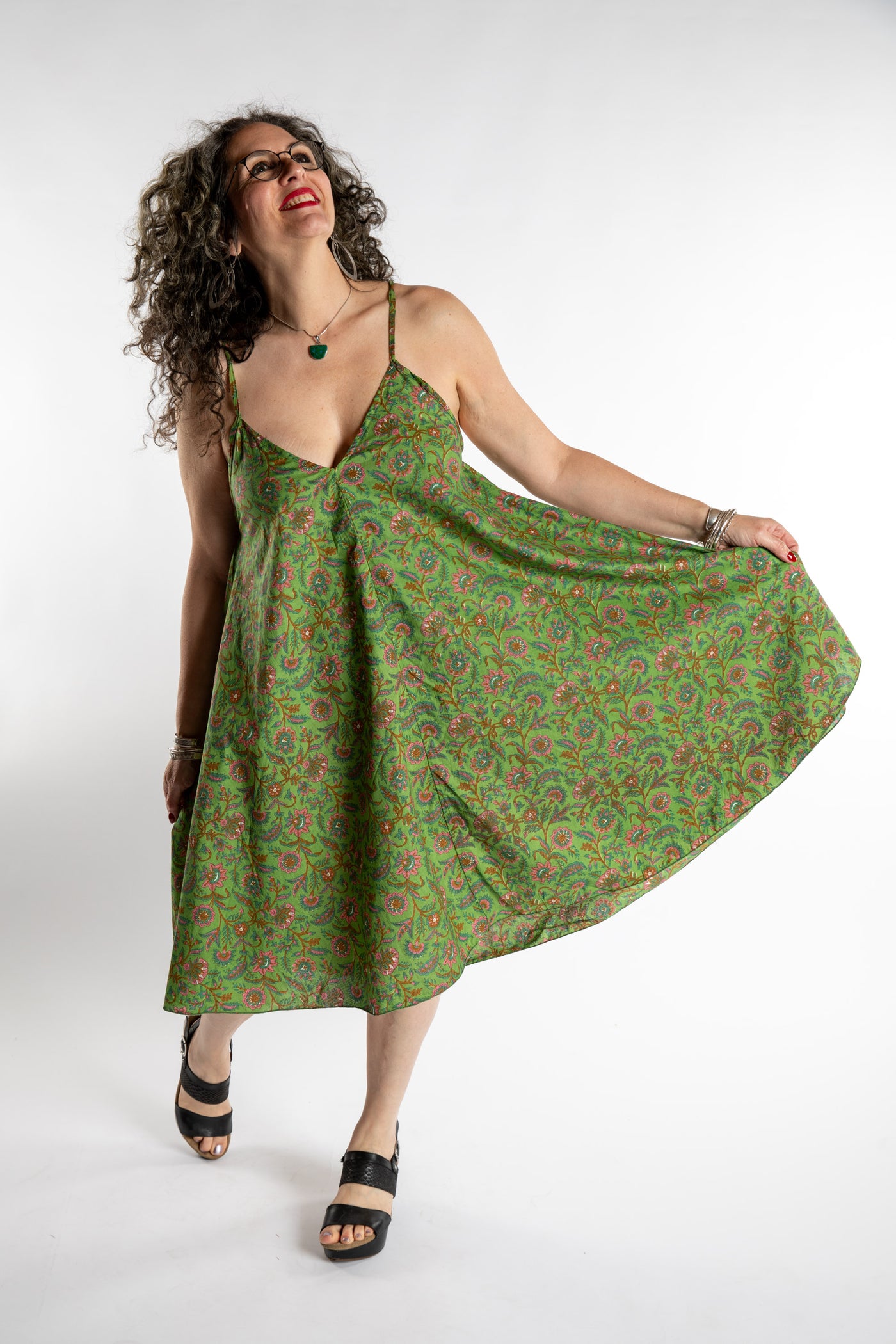 Puri Printed Cotton Sundress