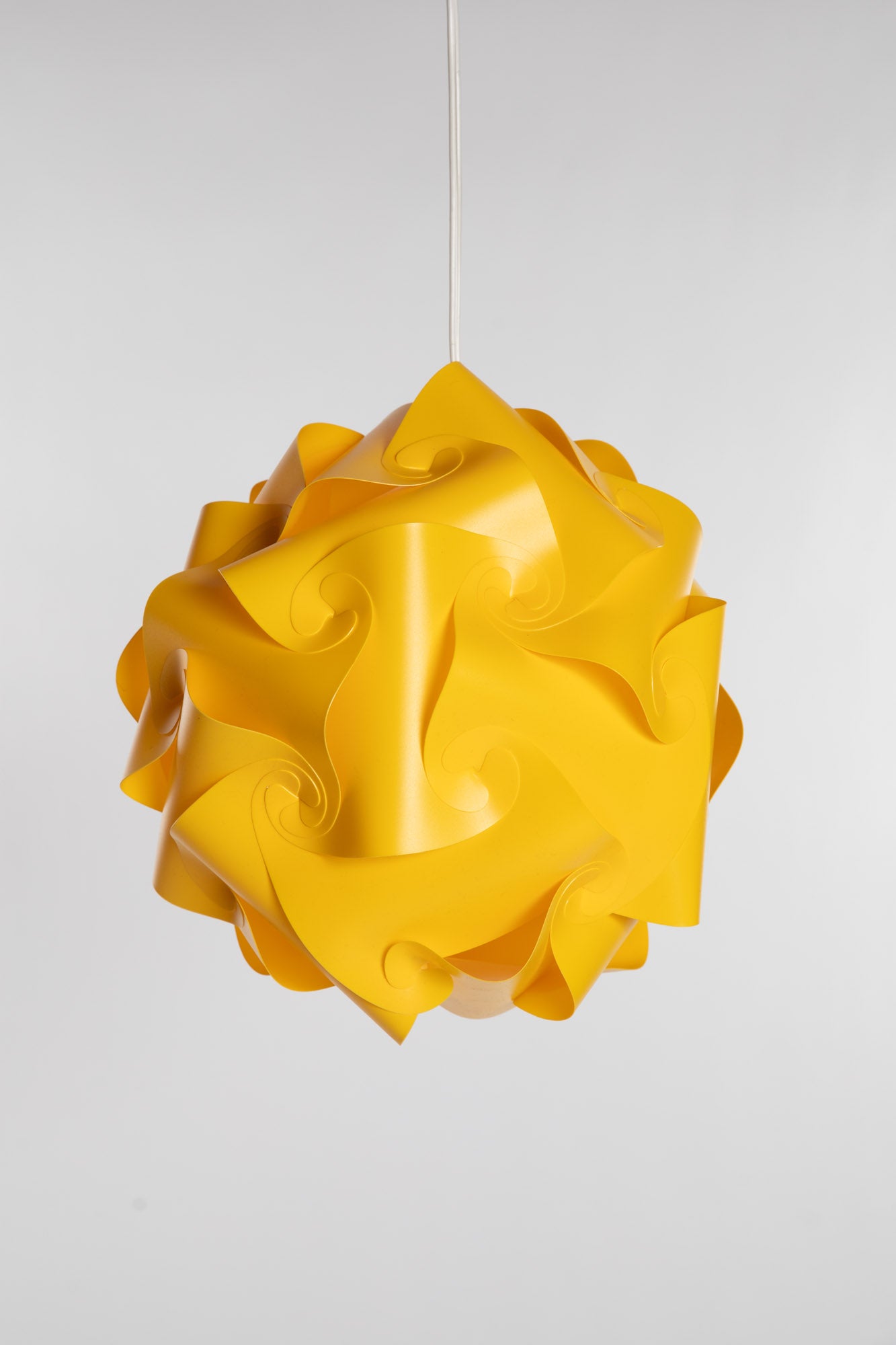 Large Puzzle Lamp in Gold