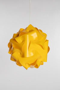 Large Puzzle Lamp in Gold