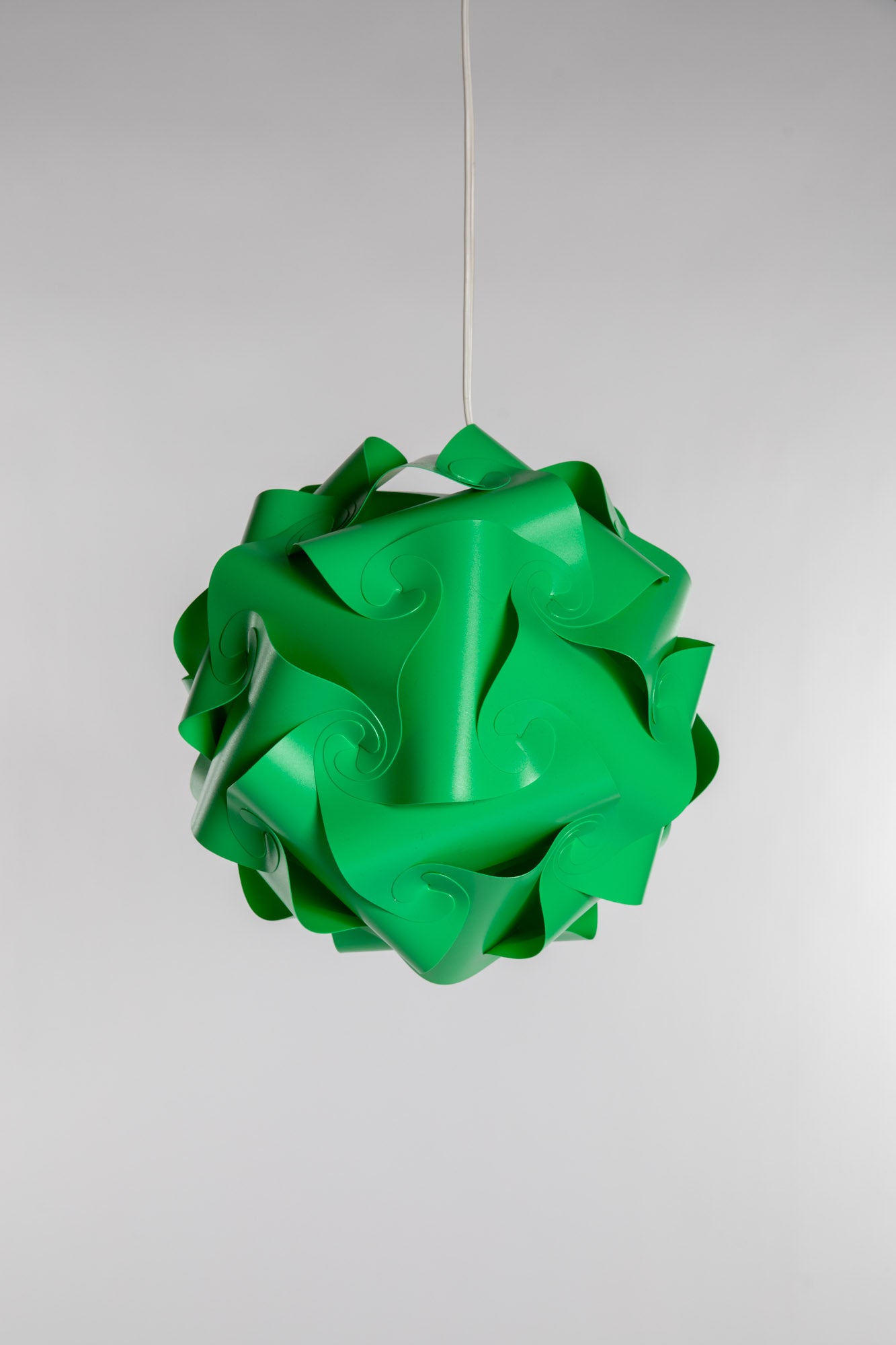Large Puzzle Lamp in Green