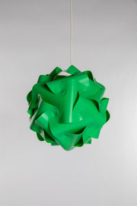 Large Puzzle Lamp in Green