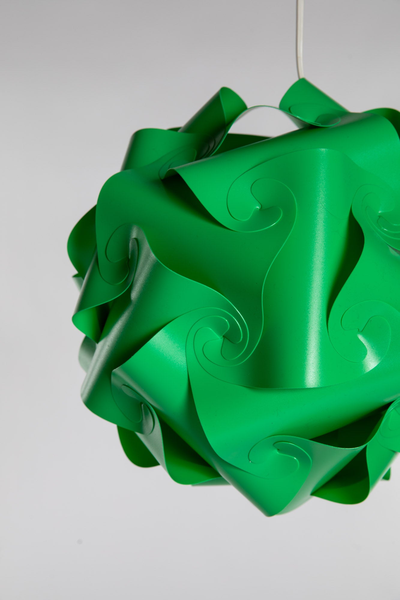Large Puzzle Lamp in Green