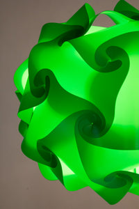 Large Puzzle Lamp in Green