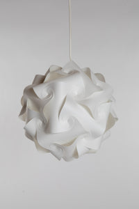 Large Puzzle Lamp in White