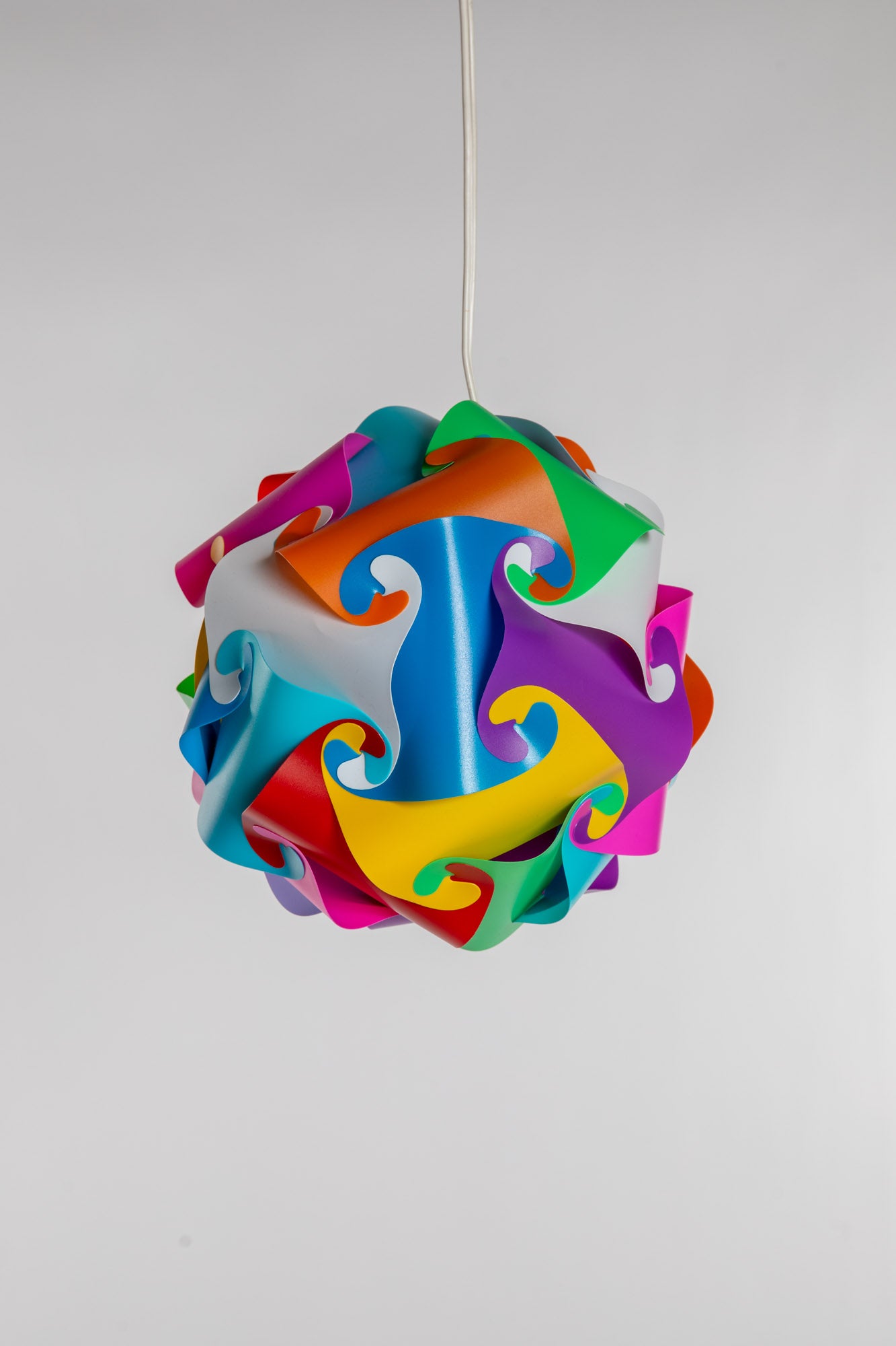 Medium Puzzle Lamp in Multicolor