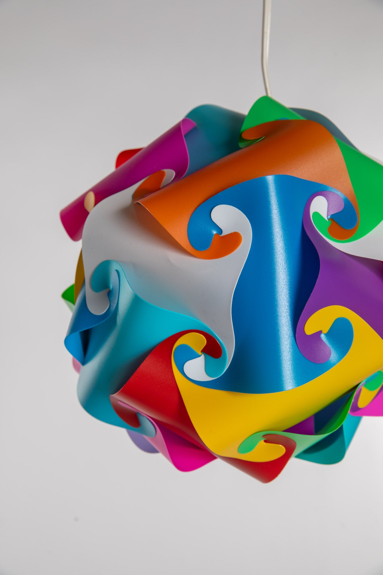 Medium Puzzle Lamp in Multicolor