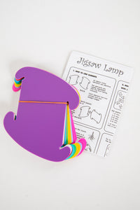 Medium Multicolor Puzzle Pendant Lamp