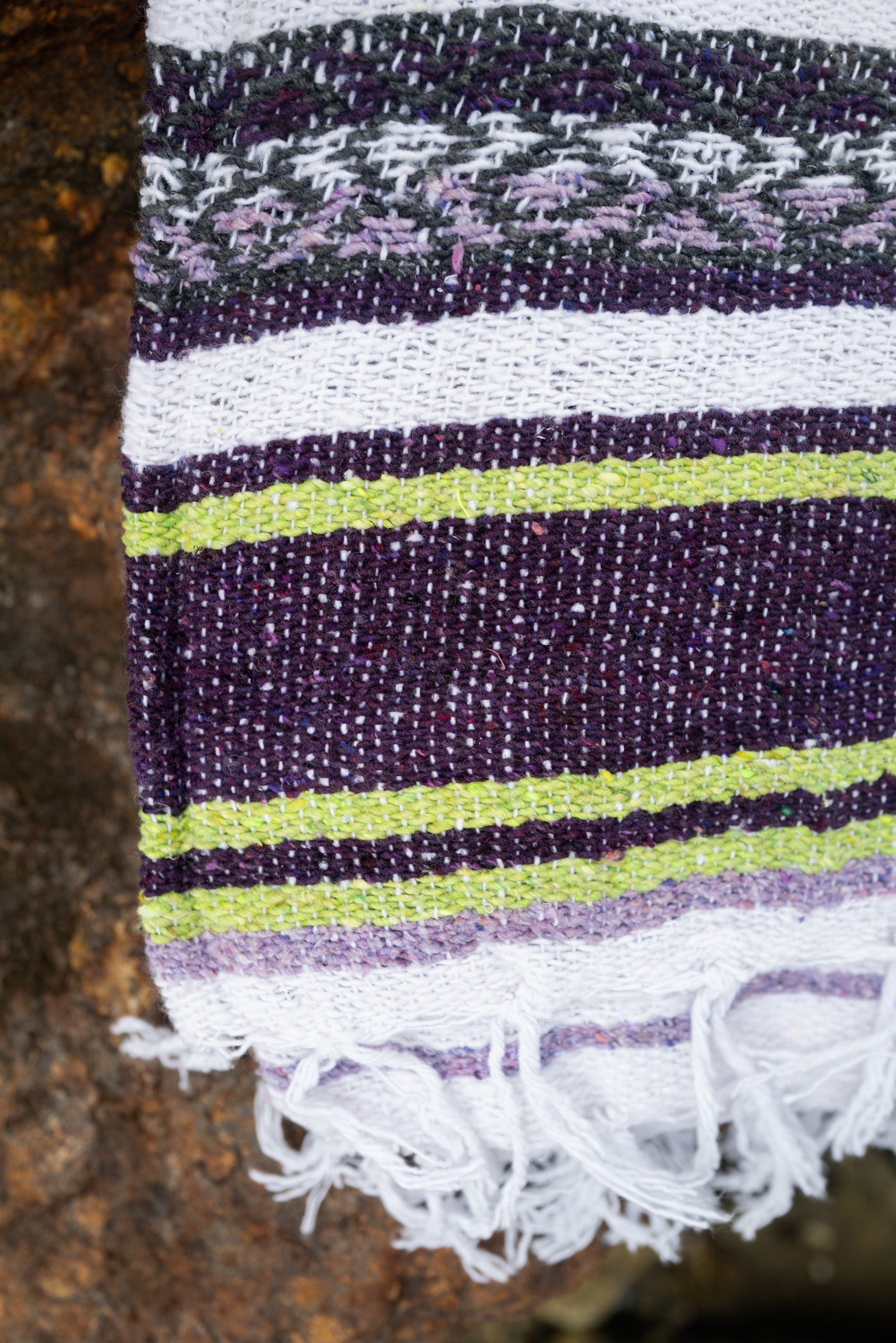 Recycled Mexican Falsa Blanket