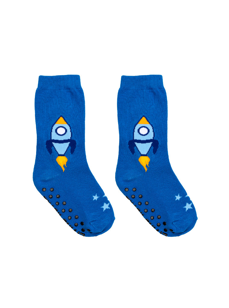 Rocket 3D Packaged Kids Socks