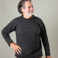 Roll Neck Alpaca Sweater