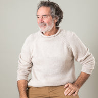 Roll Neck Alpaca Sweater