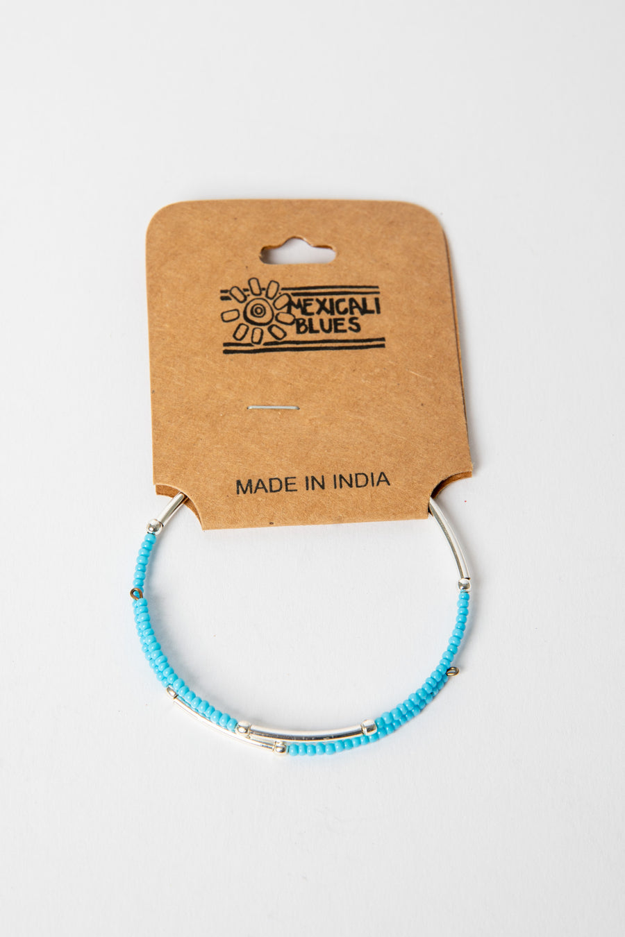 turquoise seed bead wrap bracelet minimalist boho jewelry