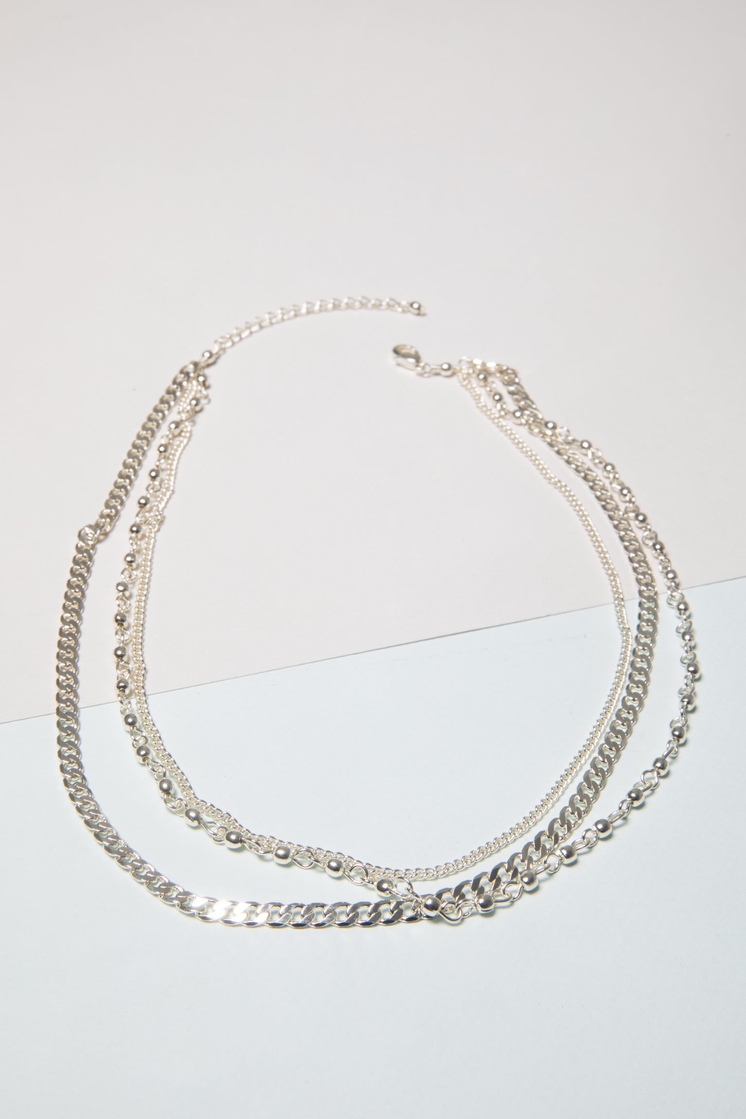 Silver Linings Layered Necklace