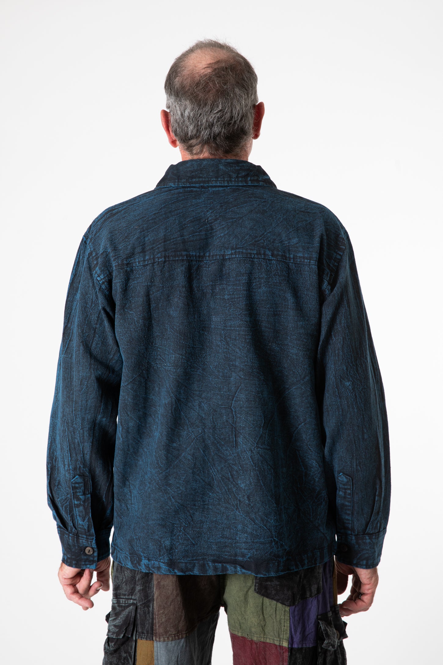 Simple Cotton Stone Wash Shirt