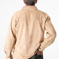 Simple Cotton Stone Wash Shirt