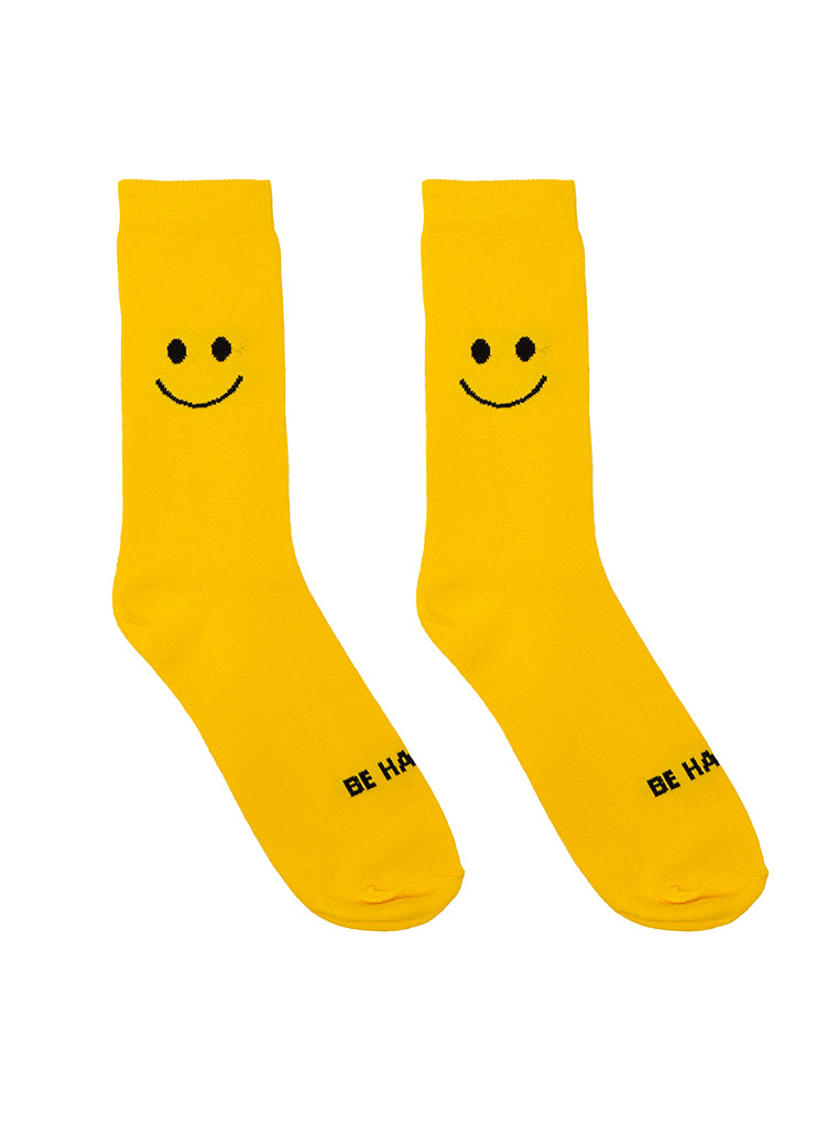 Smile 3D Packaged Crew Socks