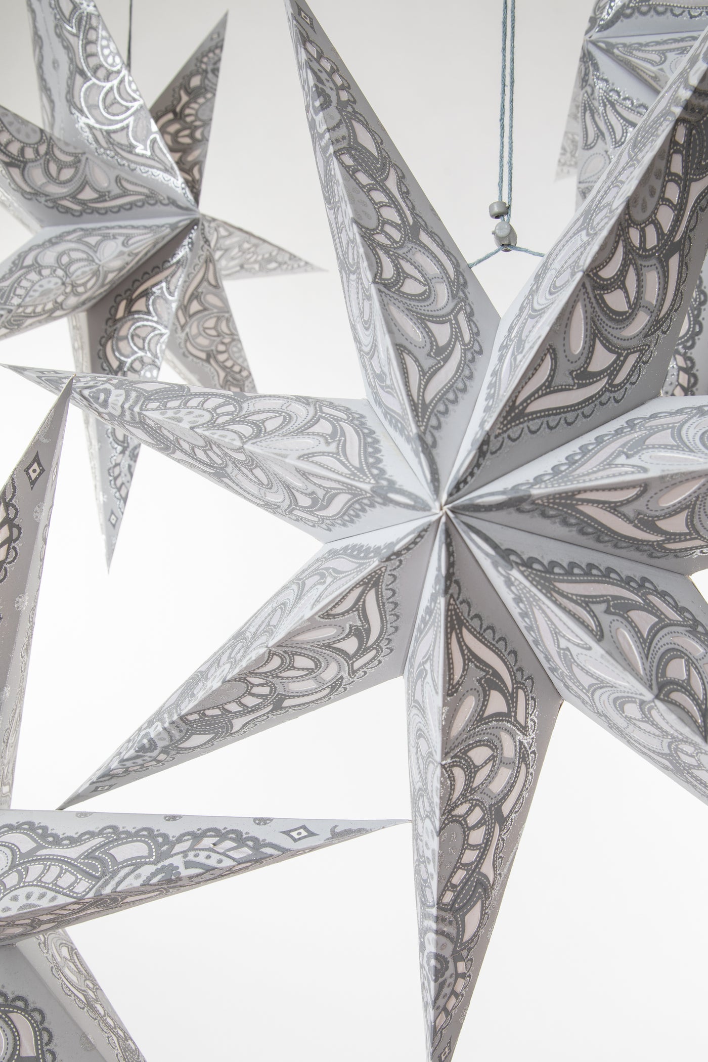Paper Star Decoration 6 Pack