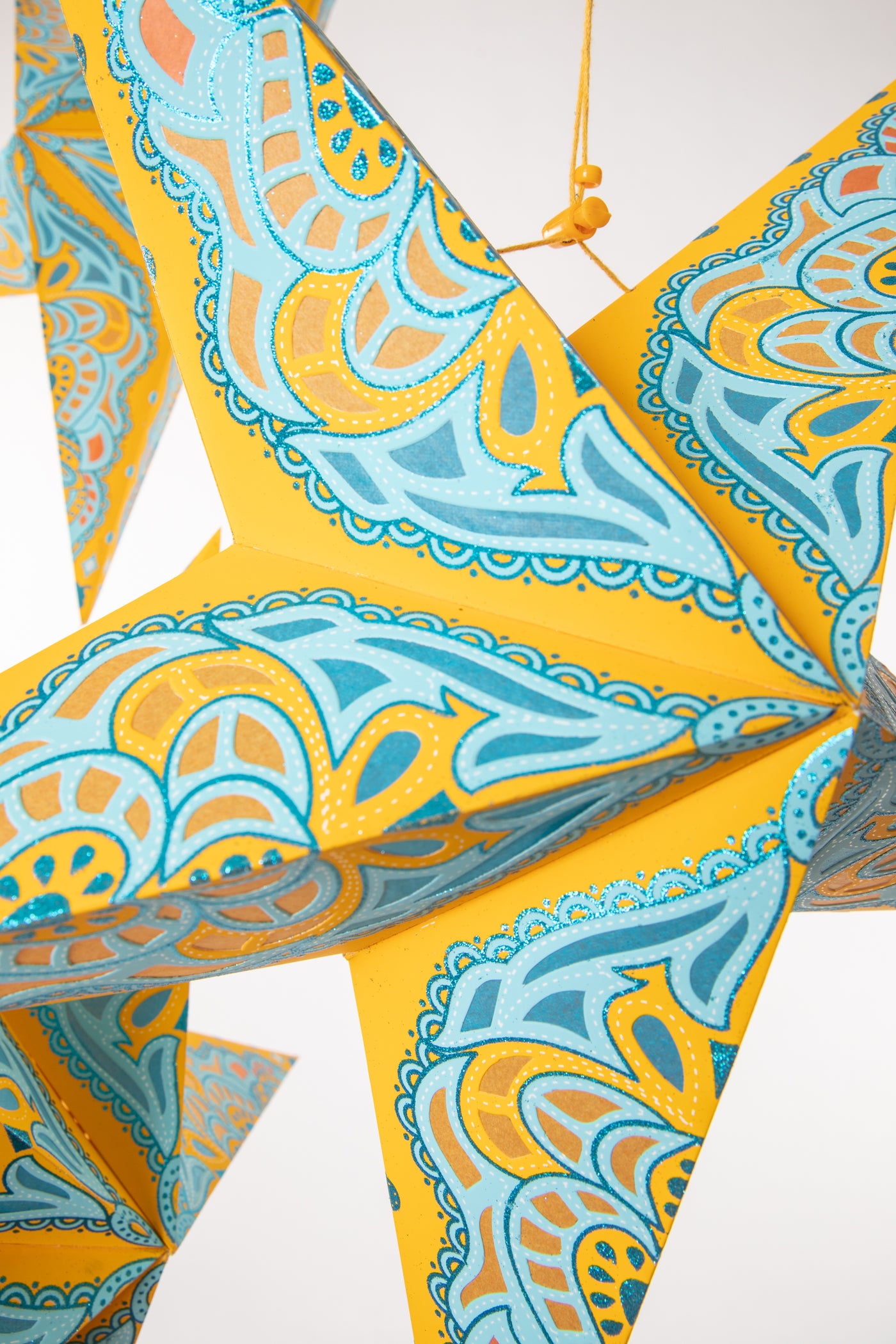 Paper Star Decoration 6 Pack