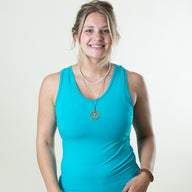 Strappy Cross Back Tank Top