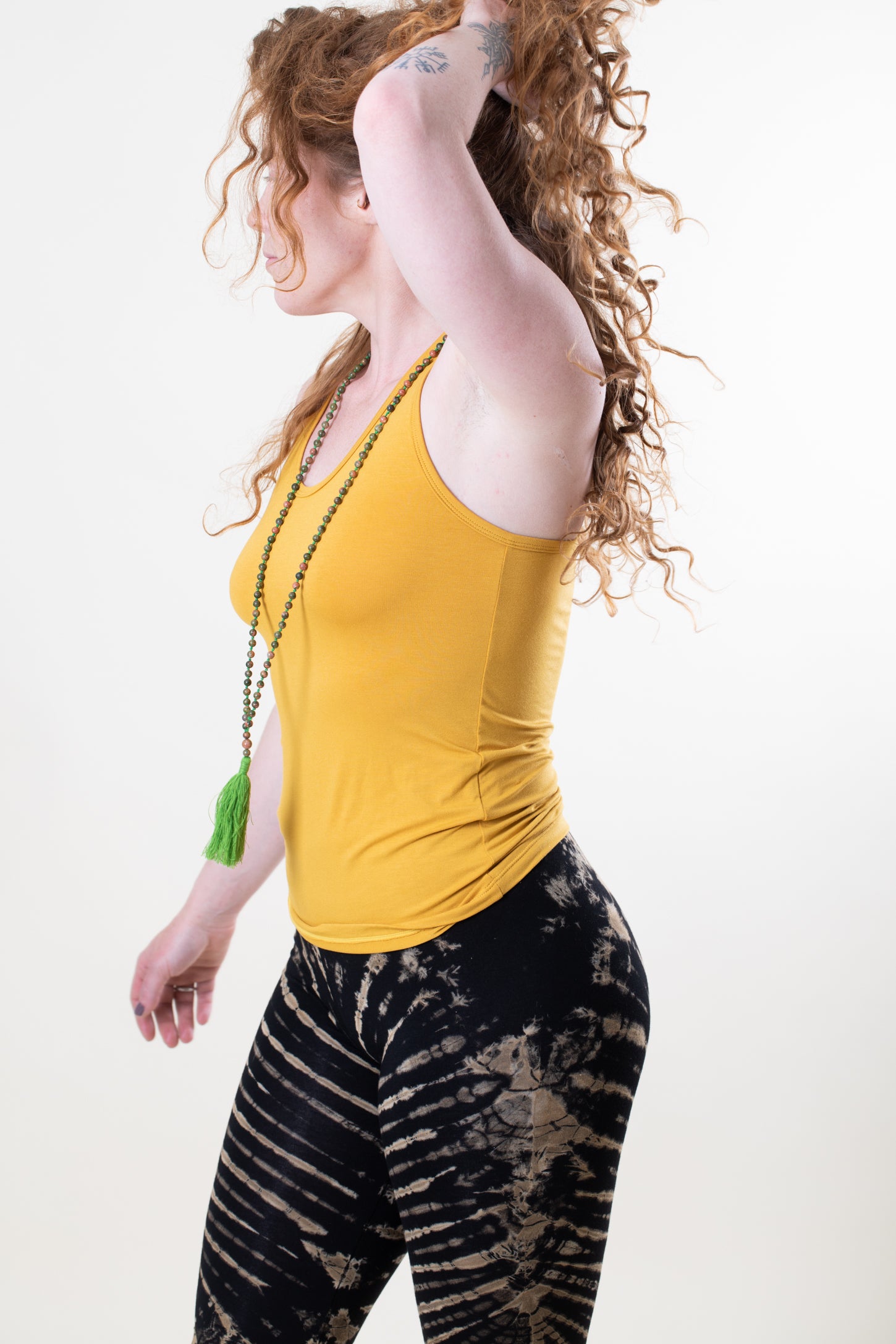Strappy Cross Back Tank Top