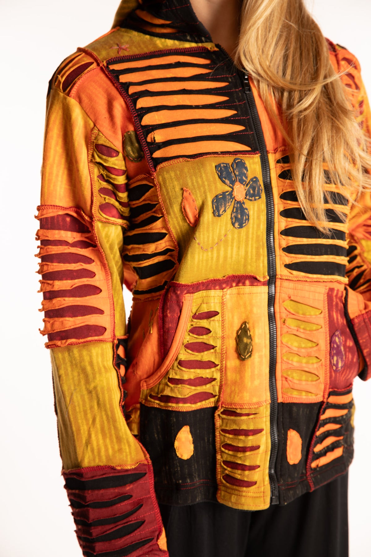 Sunita Patchwork Hoodie