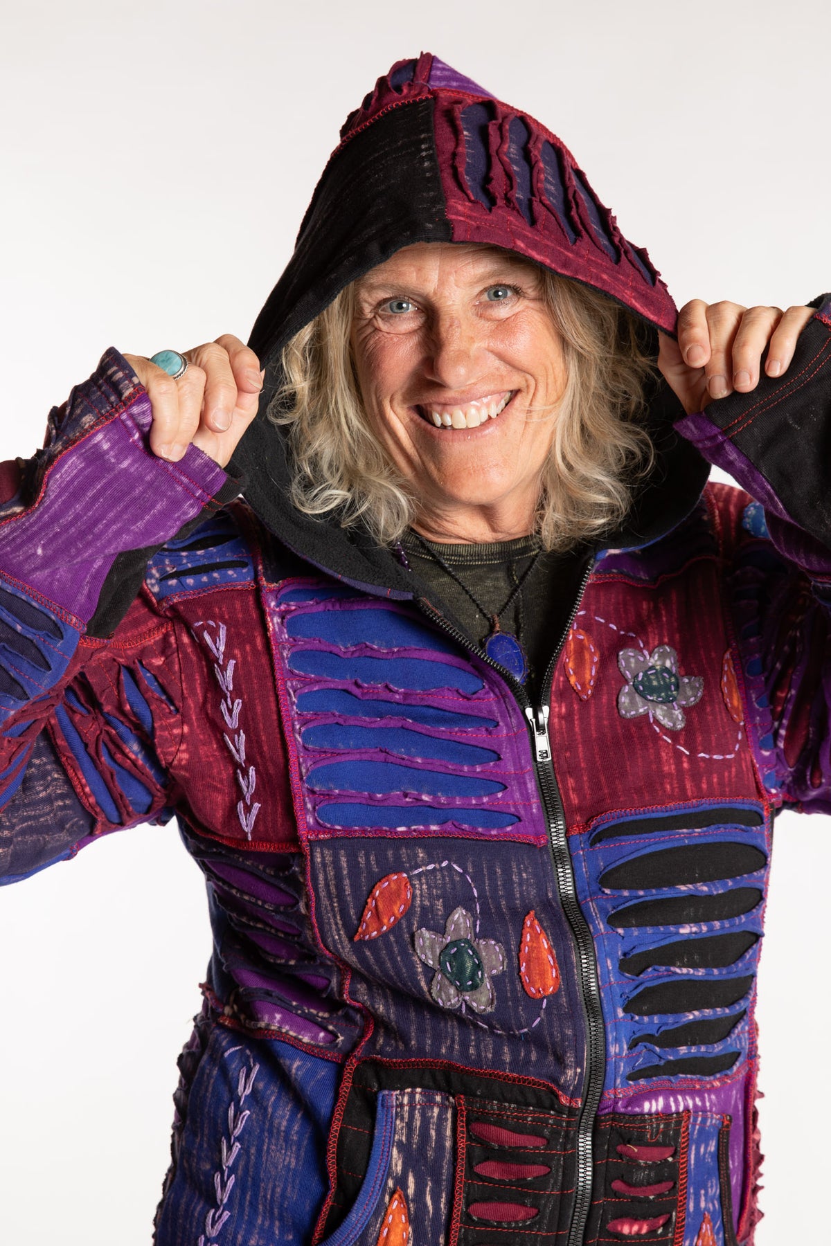 Sunita Patchwork Hoodie