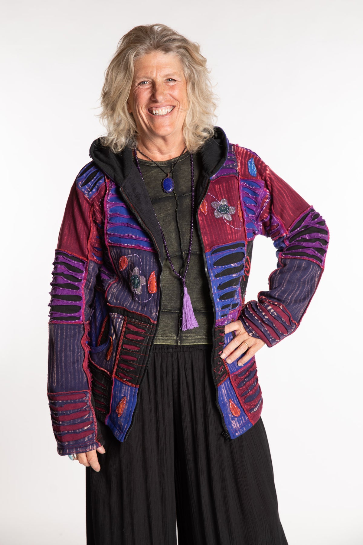 Sunita Patchwork Hoodie