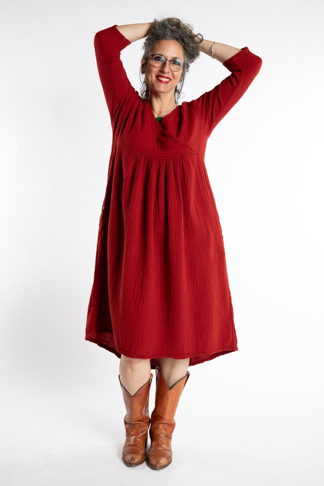 Tashi Cotton Day Dress