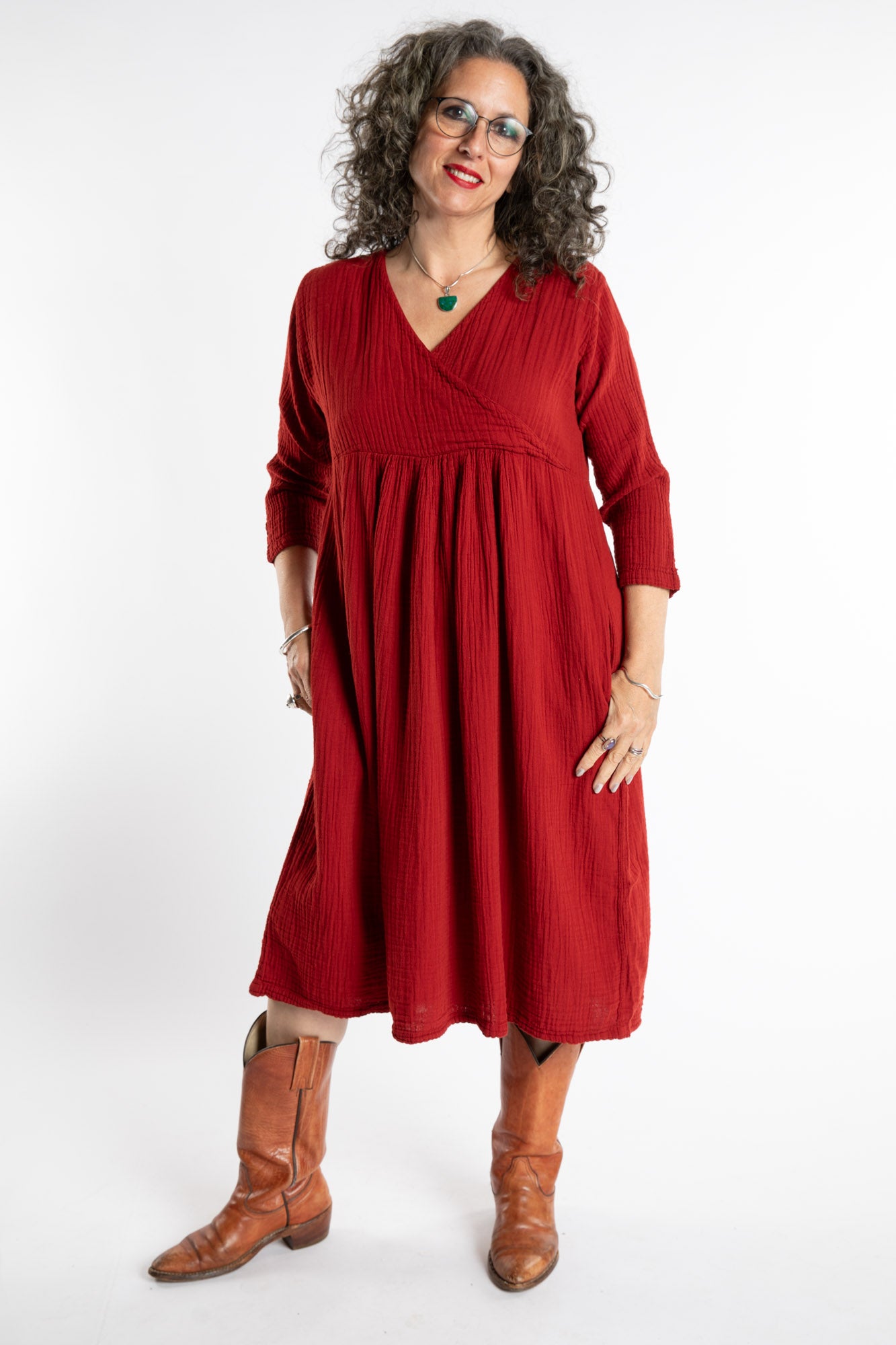 Tashi Cotton Day Dress