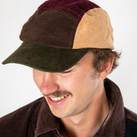 Tokha Color Block Corduroy Hat