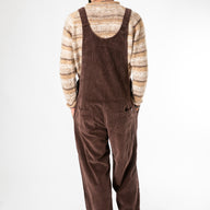 Tokha Color Block Corduroy Overalls